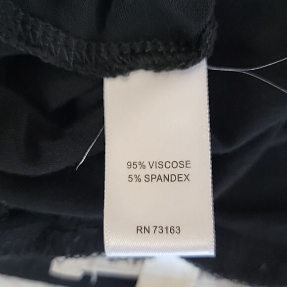 Spense faux wrap skirt with fringe - black Women's Size M - Picture 7 of 9